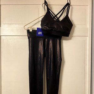 Joy Lab XS Metallic Workout Set